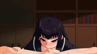 Yuuko sucked out his soul.