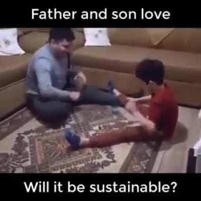 Like father, like son 🤣