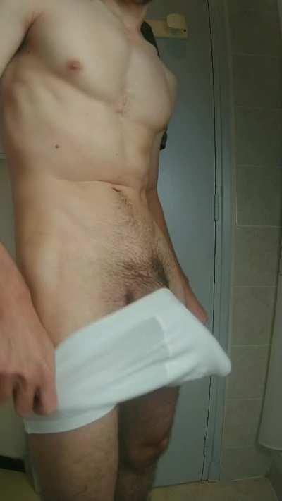 Monster inside white underwear!