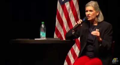 One of Sen. Ernst's constituents conveys that people are going to die if Republicans gut Medicaid, as planned. Ernst's response - 