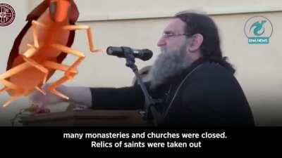 very based gayreek priest (we didn't close but they deversed 😎👍)