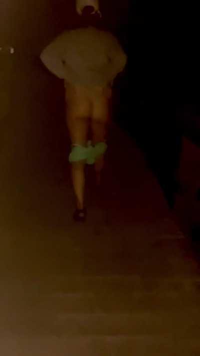 on my way to get fucked on the beach 😈