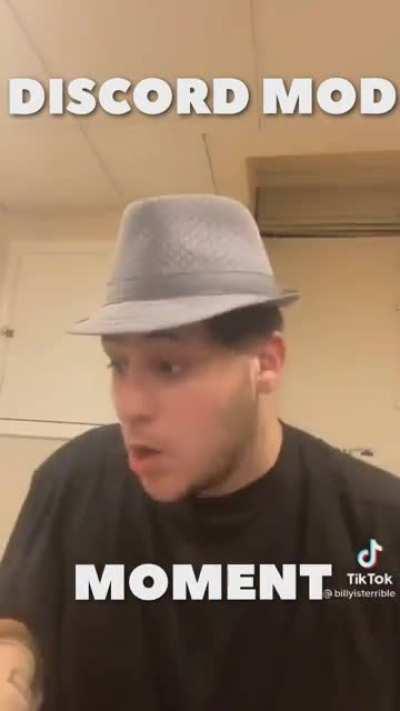 Discord mod moment