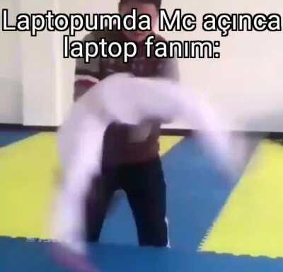 Dön aga dön,laptop hala 90⁰