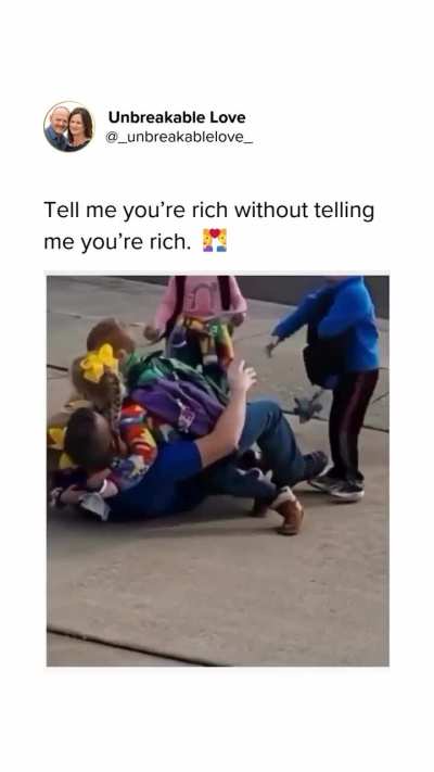 Those hugs are expensive 🥹