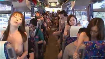 Japanese orgy bus