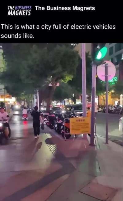 The sound of ice-free cities