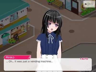 Rinko and vending machines :(