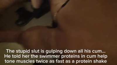 Don't be shocked if she wanted some non-chubby dick for once