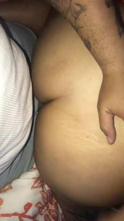Her getting fucked by a Small Cock