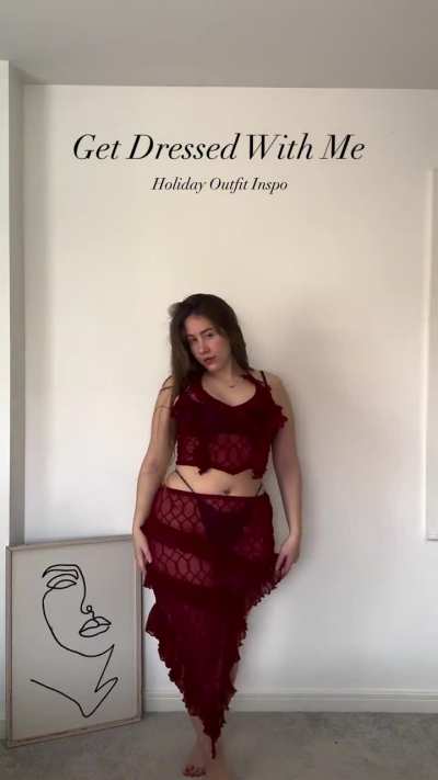 Holiday Outfit Inspo GRWM