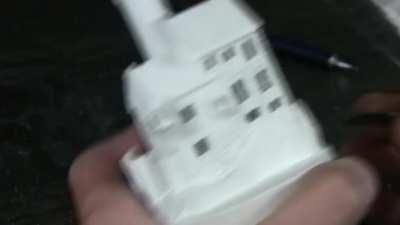 Some time ago I have posted a castle my friend carved out of plaster and you guys loved it. I encouraged him to make a speed carving video and share it with the public. Please take a look and give him some love. More in the comments!