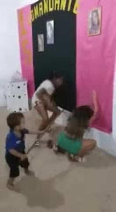 While I send my sister to jail