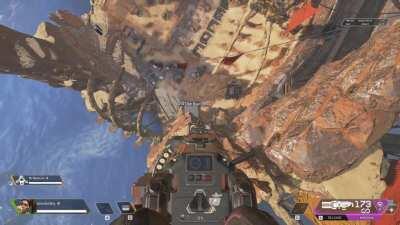 I somehow got on top of the sky box using the rampart crypto turret glitch lmaoooo. There's a whole new world here xD (tutorial)