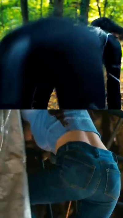 They really love doing these back views