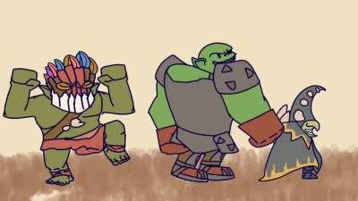 Da Boyz on their way to krump sum gitz