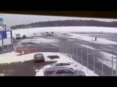 PC-12 took out a Hawker yesterday at ISP. No details as to what happened yet