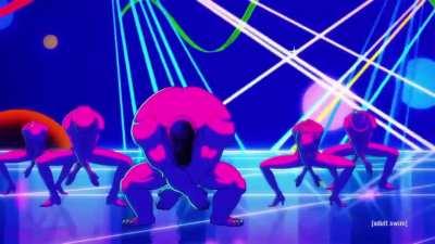 A dance that crosses multiple universes