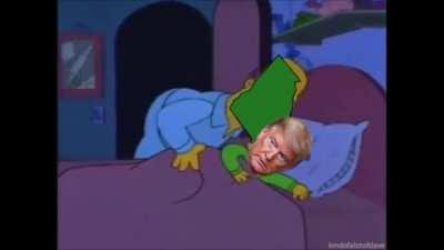 Trump waking up this morning like