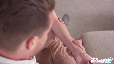 Measuring Step Brother's Dick For Breeding