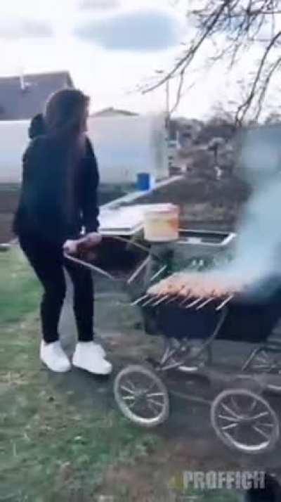 Grilling season in Russia is almost here
