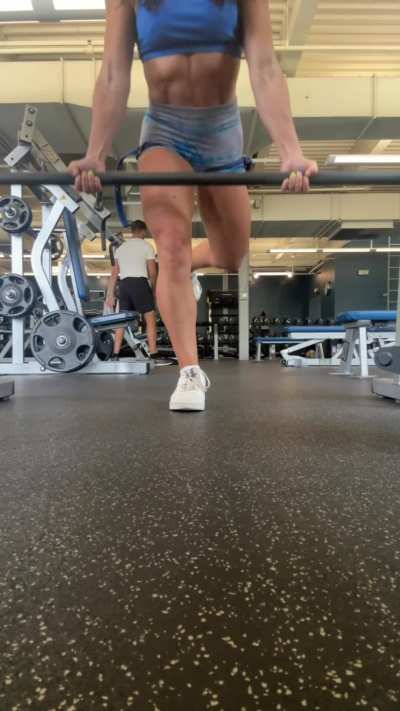 Working out is my fave thing to do