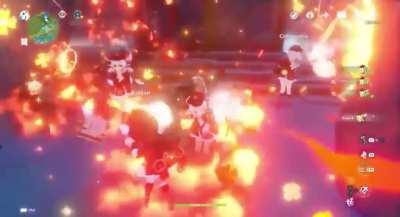 You enter another world and is all madnesses