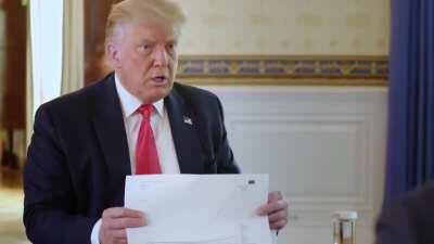 Finally, a decent clip of Trump during an interview