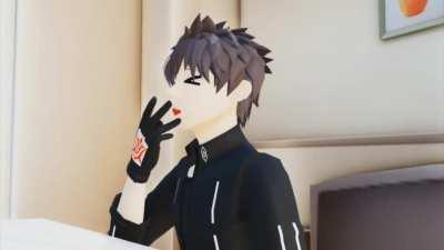 waking up in the morning