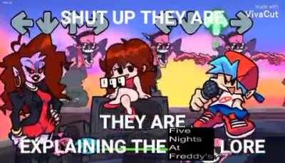 Callense, tan explicando el lore de fnaf