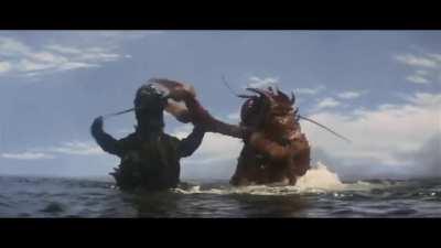 Godzilla vs. Crab