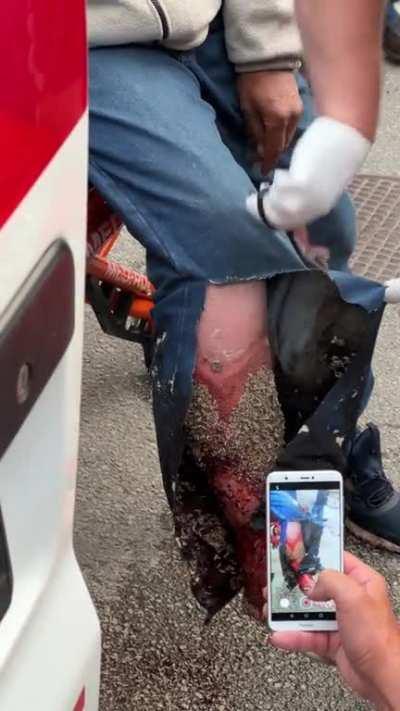 So yeah, sometimes we see shit like this during our patrols