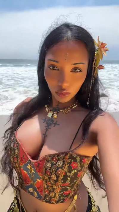 Indian Queen of the Beach