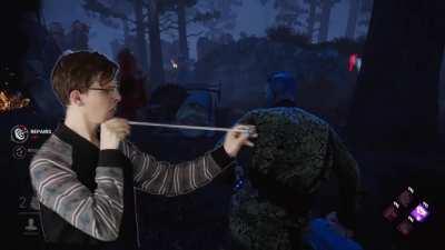 Hatchet hitboxes are quite big