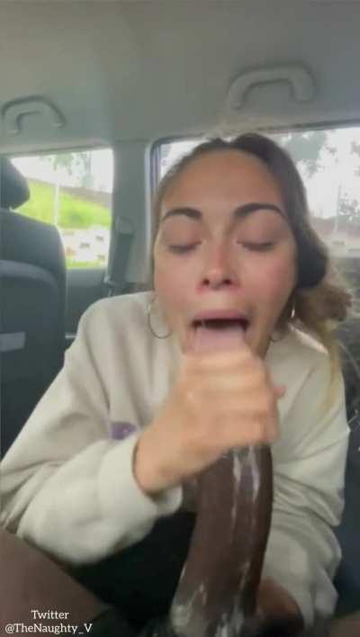 She's never stroked something that big