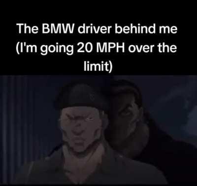 Always the BMW drivers smh (praise spez)