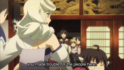 Utawarerumono: Itsuwari No Kamen (Spanking Scene)