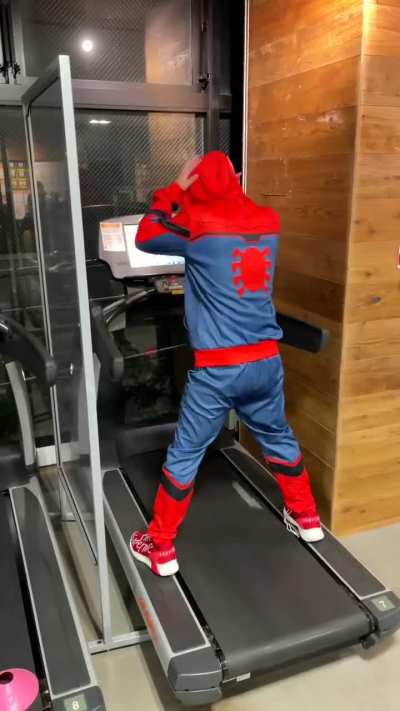 friendly neighborhood workout.