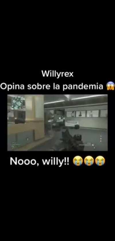Willy nooo se me cayó un ídolo 😳😳