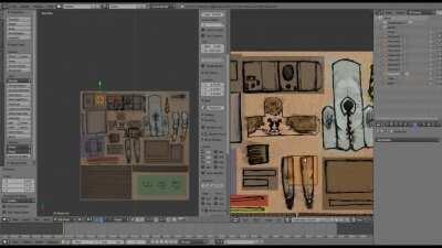Pencils meet 3D again in this workflow I made while working on Paper Cut Mansion. The whole process starts from pencils sketch on paper > scanned > photoshopped > 3D modelled > armature > animated character.