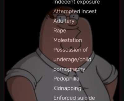 Moldy Peter Griffin
