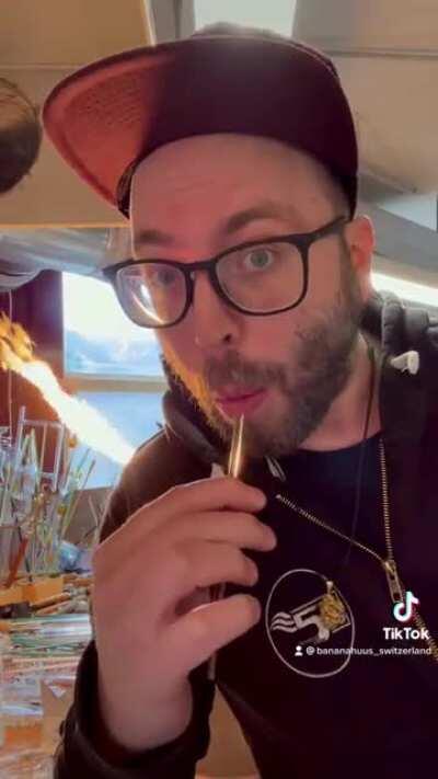 GLASSBLOWER SNACK 🔥🍓