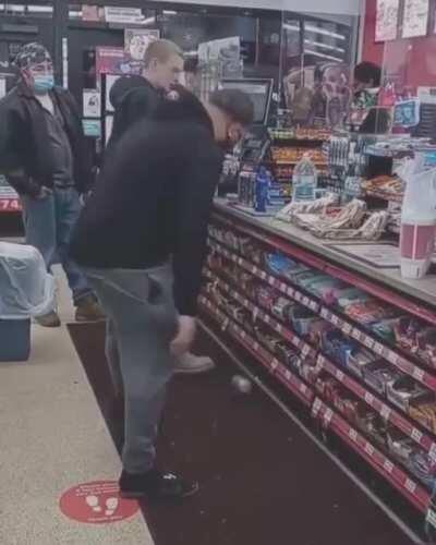 Asked to be smacked, instead got canned