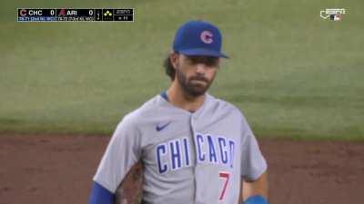 [Highlight] [Highlight] Dansby Swanson tries to turn two, gets zero instead.