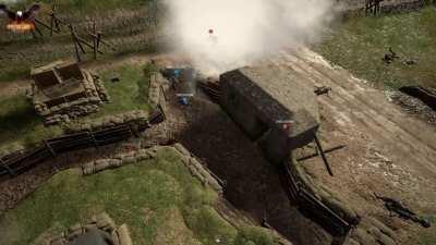 When you have no bullets and just 1 more enemy to kill