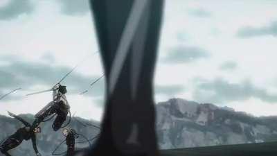 This is easily the AoT best sequence from Mappa.