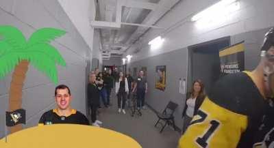 Evgeni Malkin’s response to the question: “If you were stranded on an island with a teammate, who would it be?”