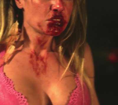 Crystal Mudry awesome nude scene + sexy in bra & panties in Peacemaker s1 - from 4K release