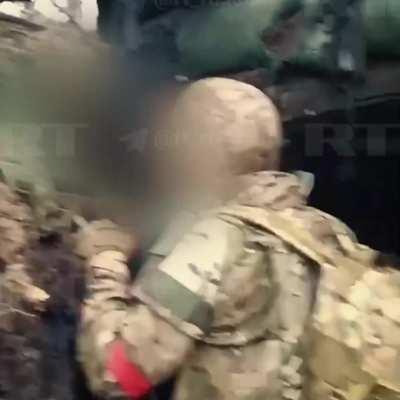 RU POV: Footage of Russian soldiers inside a recent captured Ukrainian trench in Avdiivka