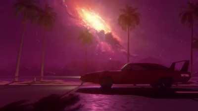 Retro night (c4d+ AE)